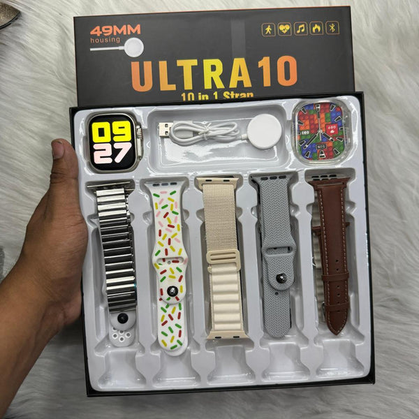 Ultra Smart Watch 10 in 1 Strap